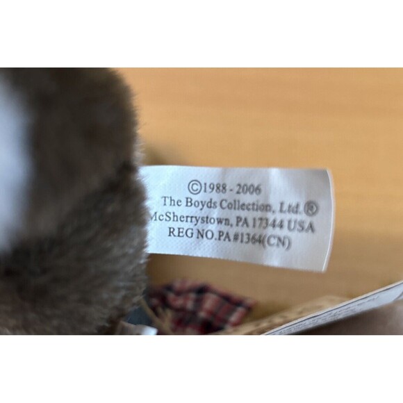 RARE Boyds Bears Chester and Fido 12" Best Dressed Series NWT Farmer Holiday - Picture 16 of 16